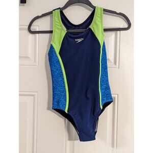 NWT Kid's Speedo Swimsuit - Size 7/8